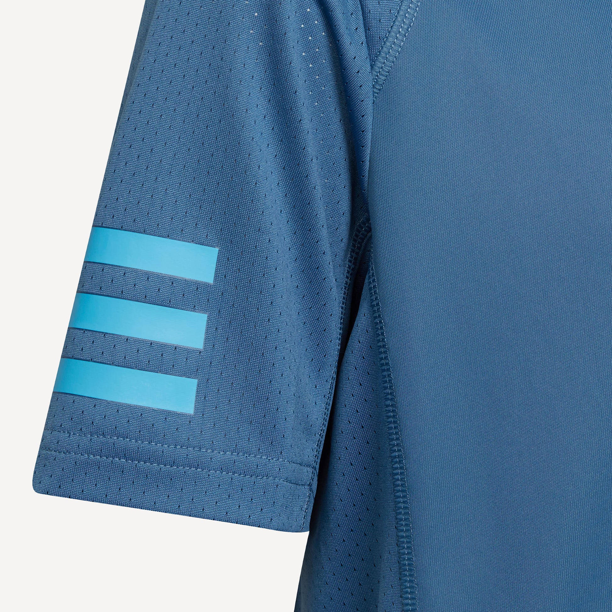 adidas Club Boys' 3 Stripes Tennis Shirt  (2)