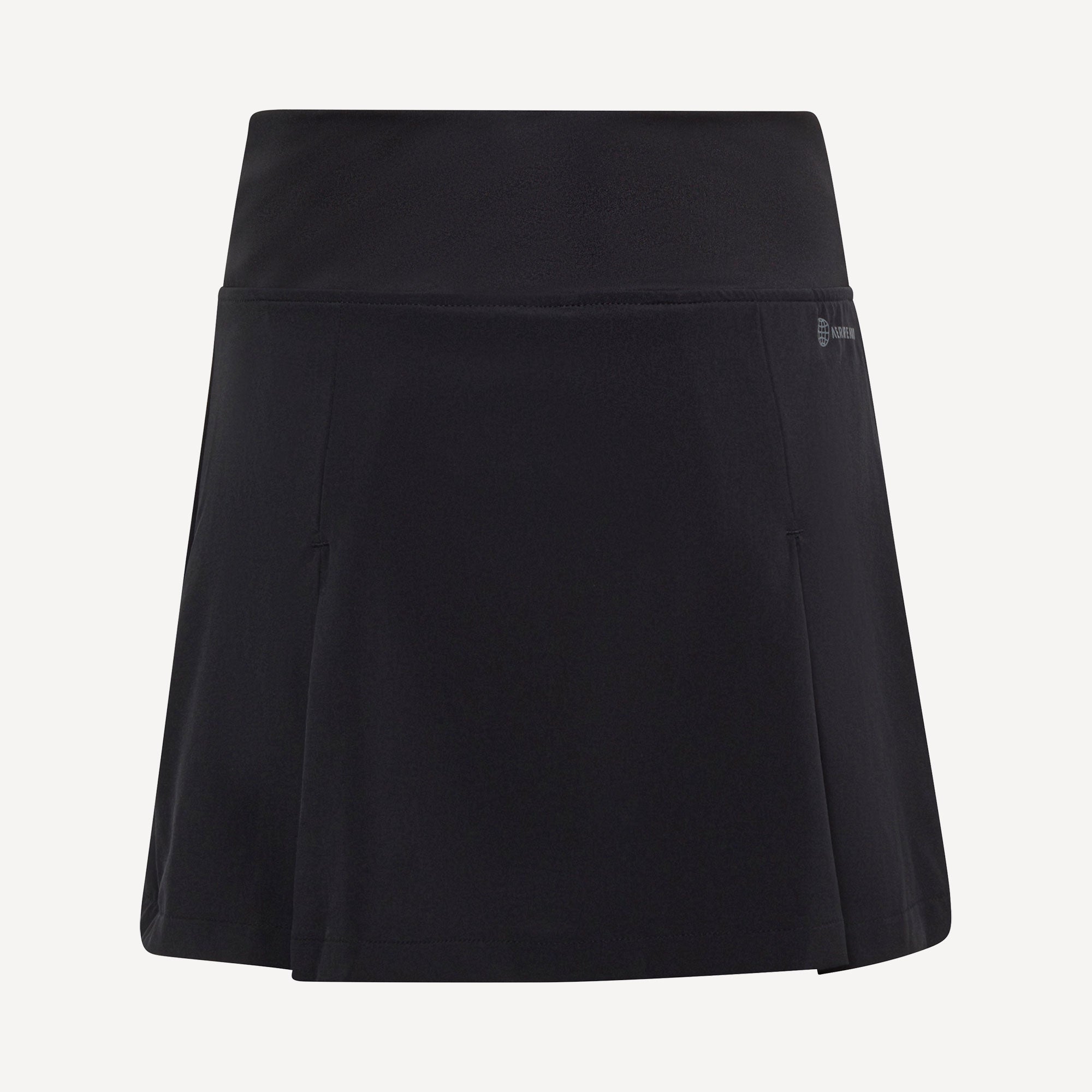adidas Club Girls' Pleated Tennis Skirt Black (2)