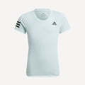 adidas Club Girls' Tennis Shirt Blue (1)
