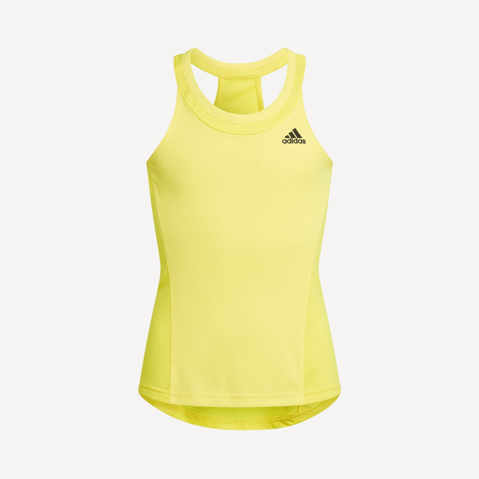 adidas Club Girls' Tennis Tank Yellow (1)