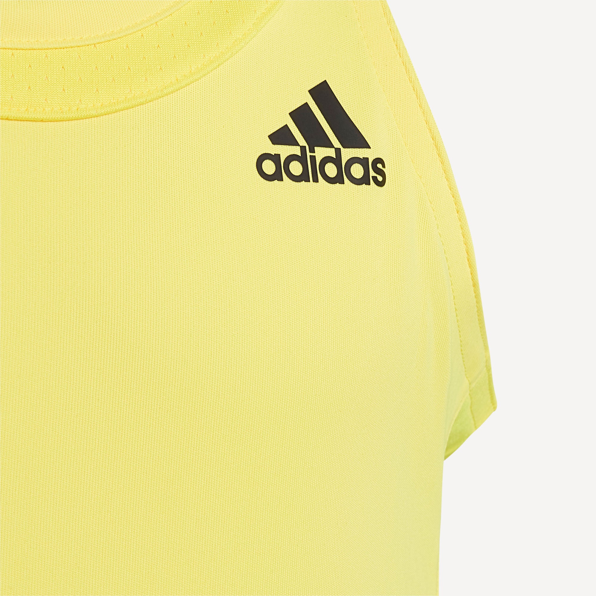 adidas Club Girls' Tennis Tank Yellow (4)