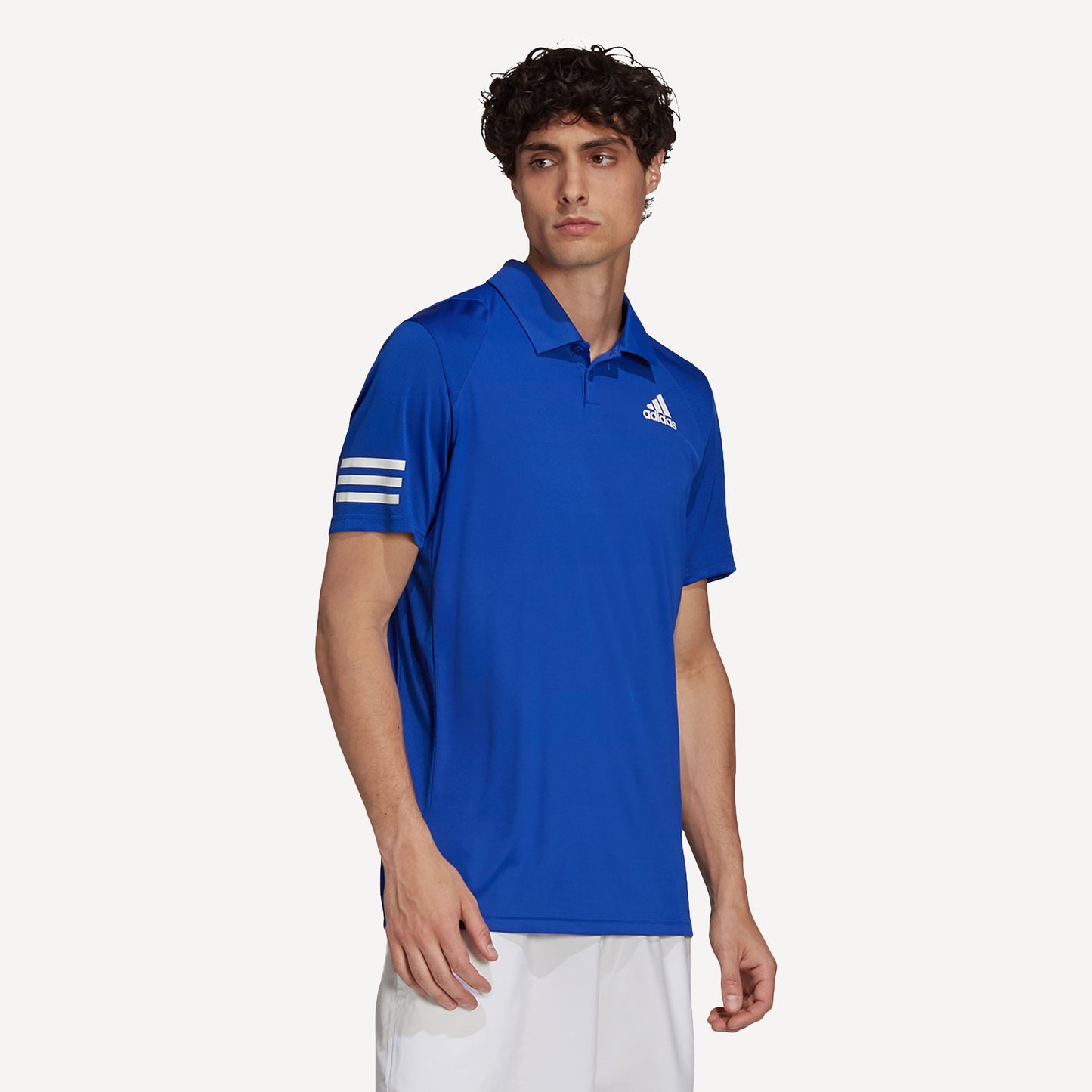 adidas Club Men's 3-Stripe Tennis Polo Blue (1)