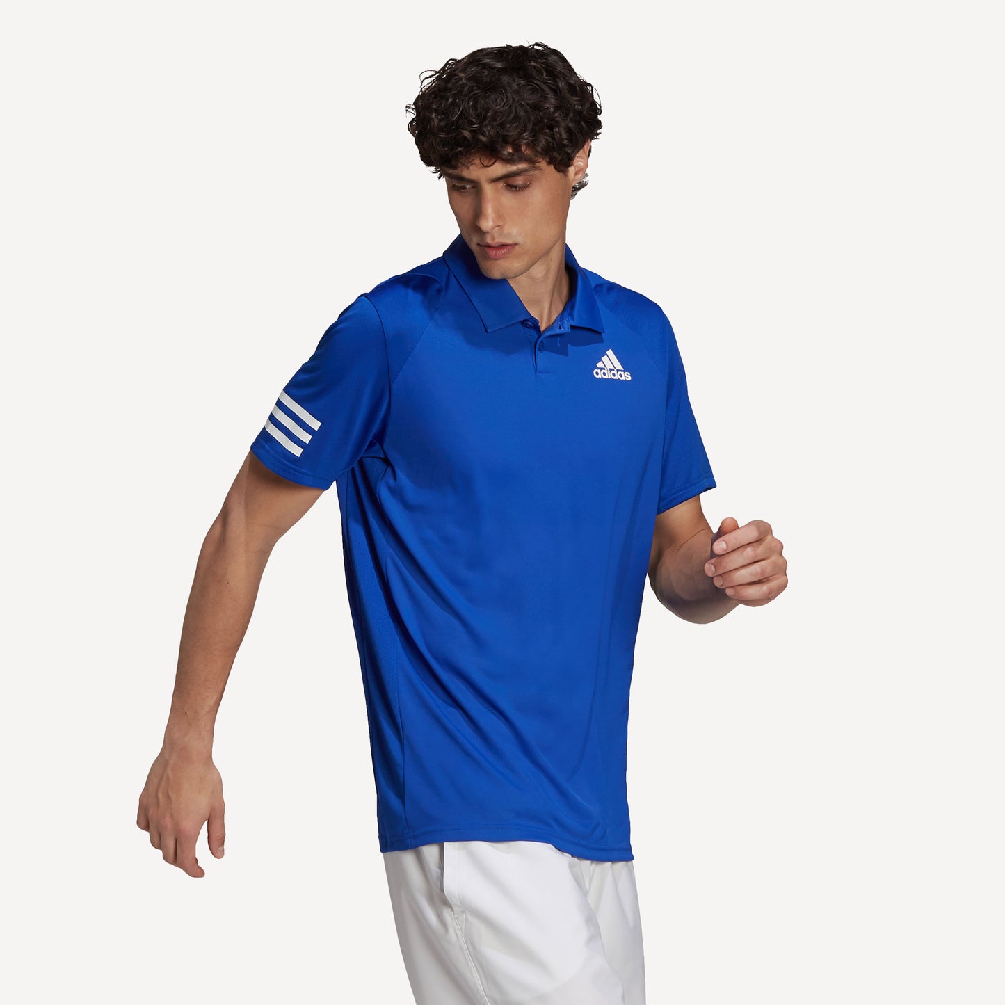 adidas Club Men's 3-Stripe Tennis Polo Blue (3)