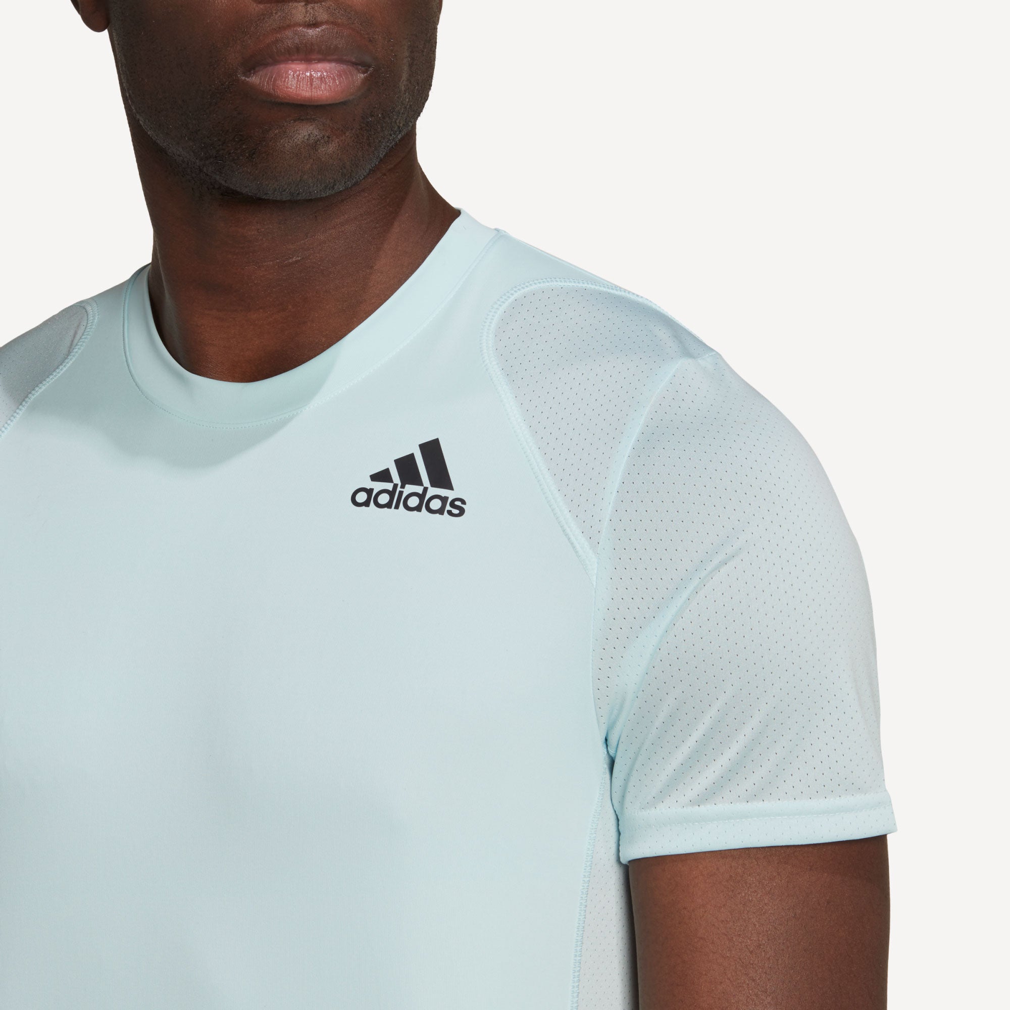 adidas Club Men's 3-Stripes Tennis Shirt Blue (4)