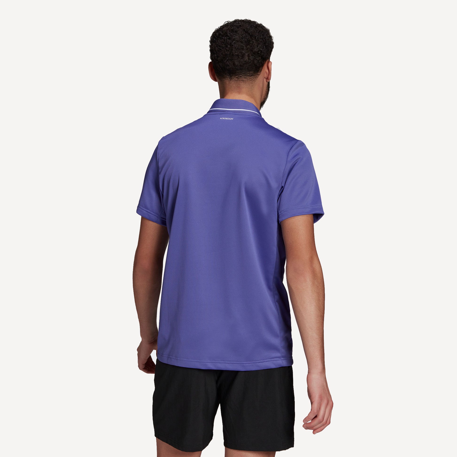 adidas Club Men's Rib Tennis Polo Purple (2)