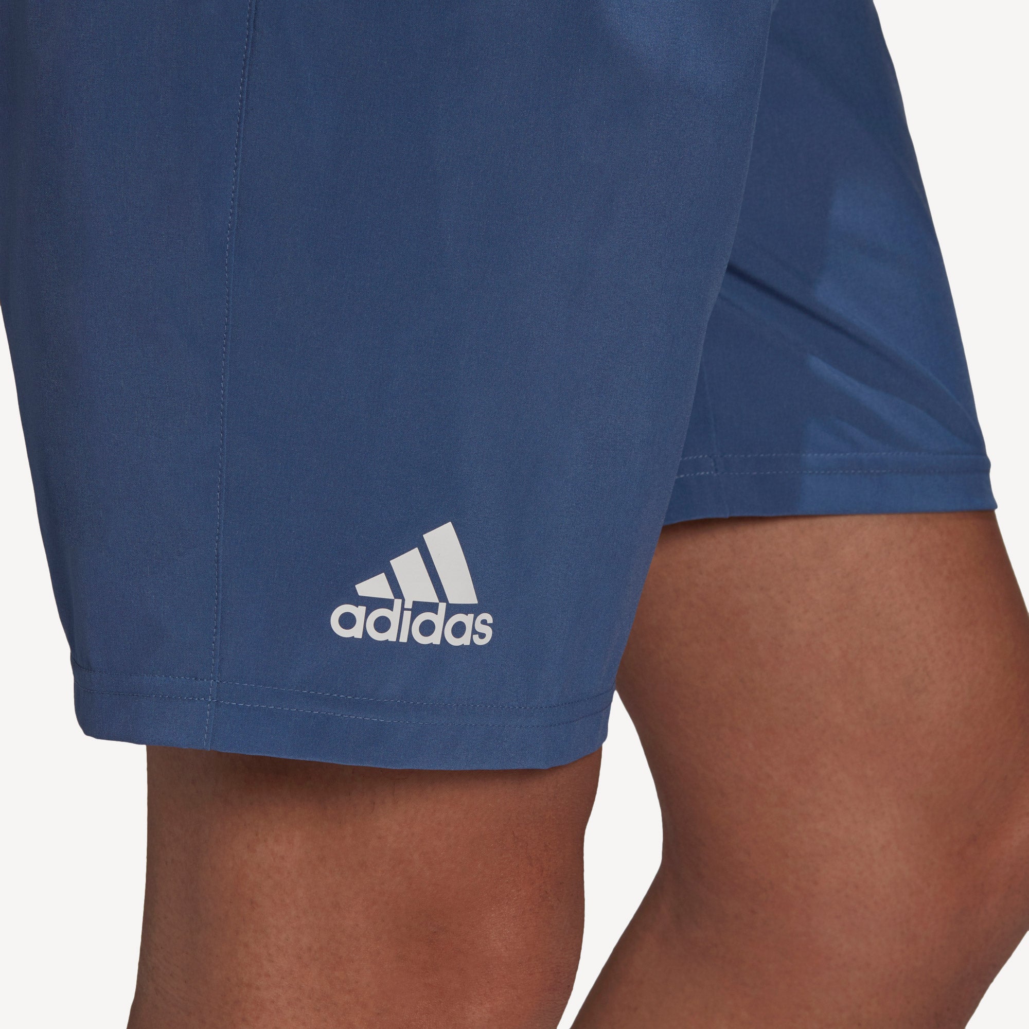 adidas Club Men's Stretch Woven 7-Inch Tennis Shorts Blue (4)