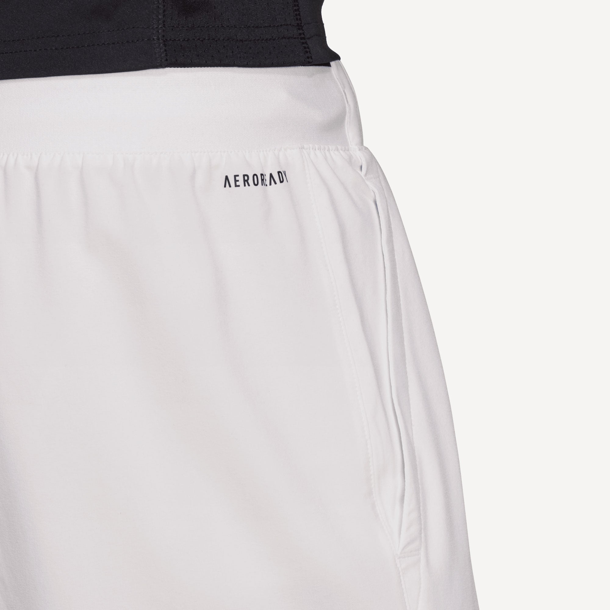 adidas Club Men's Stretch Woven 9-Inch Tennis Shorts White (4)