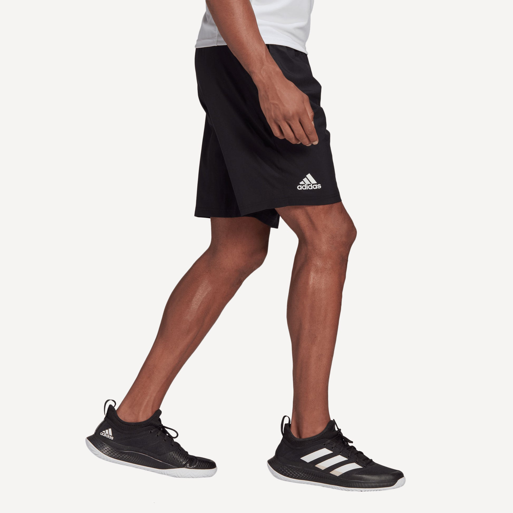 adidas Club Men's Stretch Woven 9-Inch Tennis Shorts Black (3)