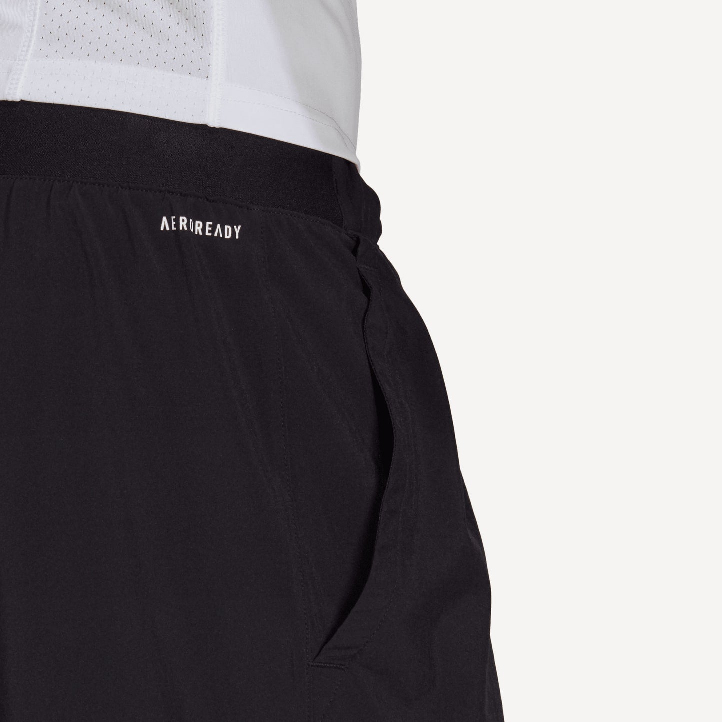 adidas Club Men's Stretch Woven 9-Inch Tennis Shorts Black (4)