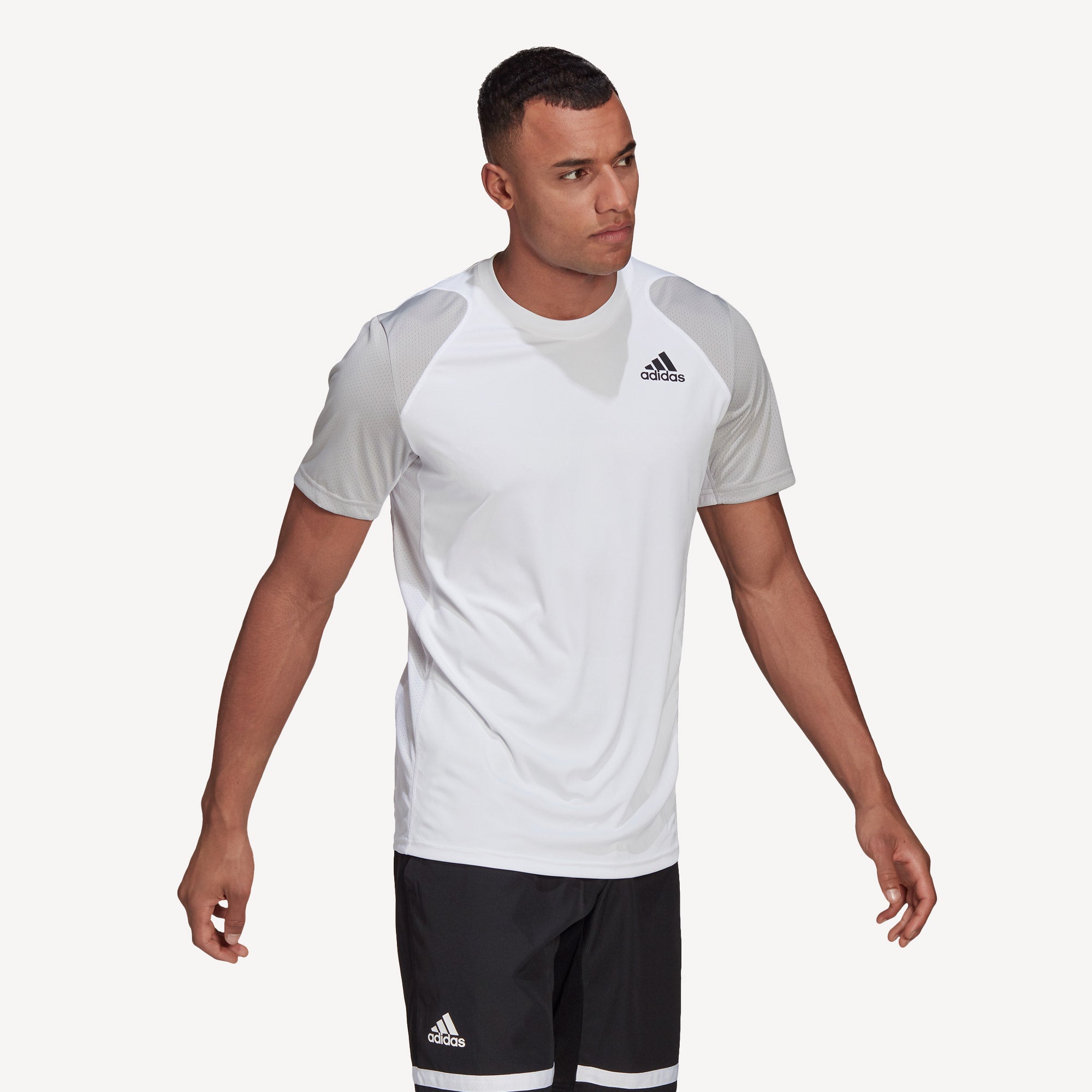 adidas Club Men's Tennis Shirt White (3)