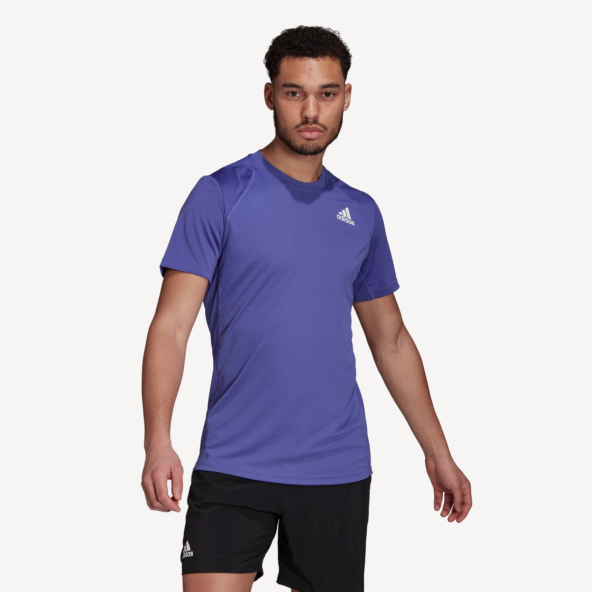 adidas Club Men's Tennis Shirt Purple (1)