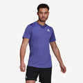 adidas Club Men's Tennis Shirt Purple (1)