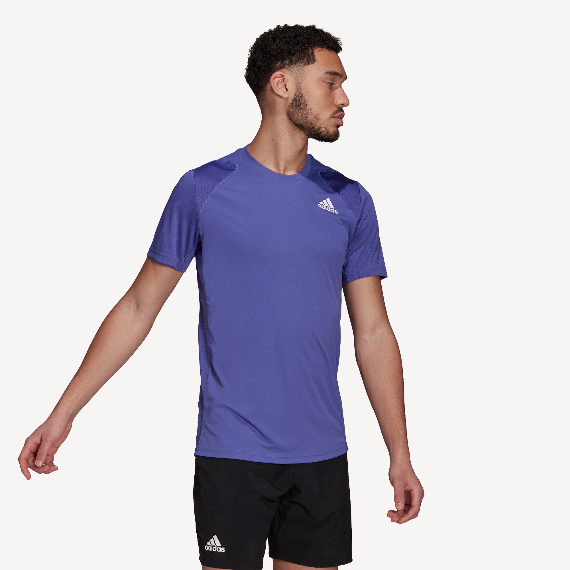 adidas Club Men's Tennis Shirt Purple (3)