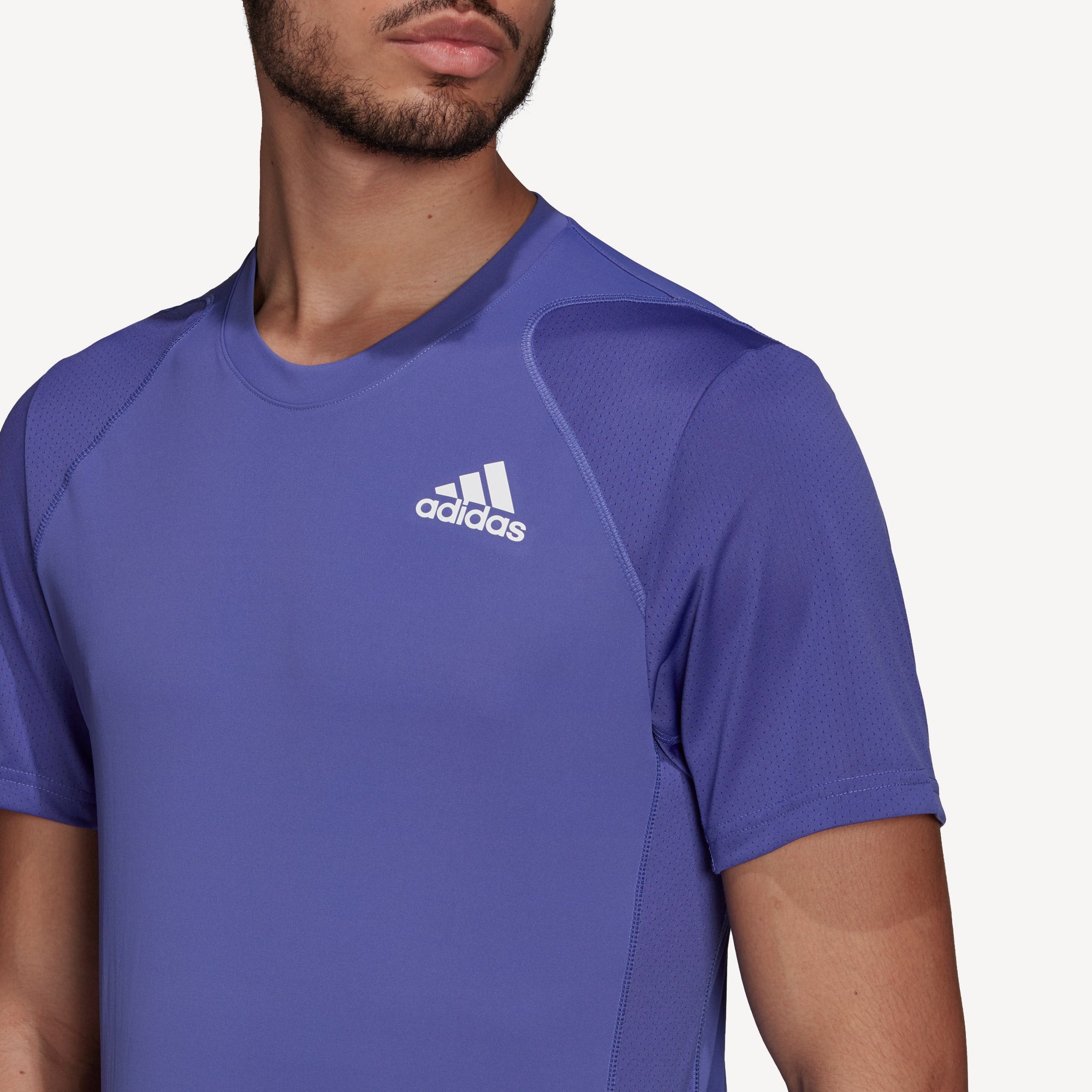 adidas Club Men's Tennis Shirt Purple (4)