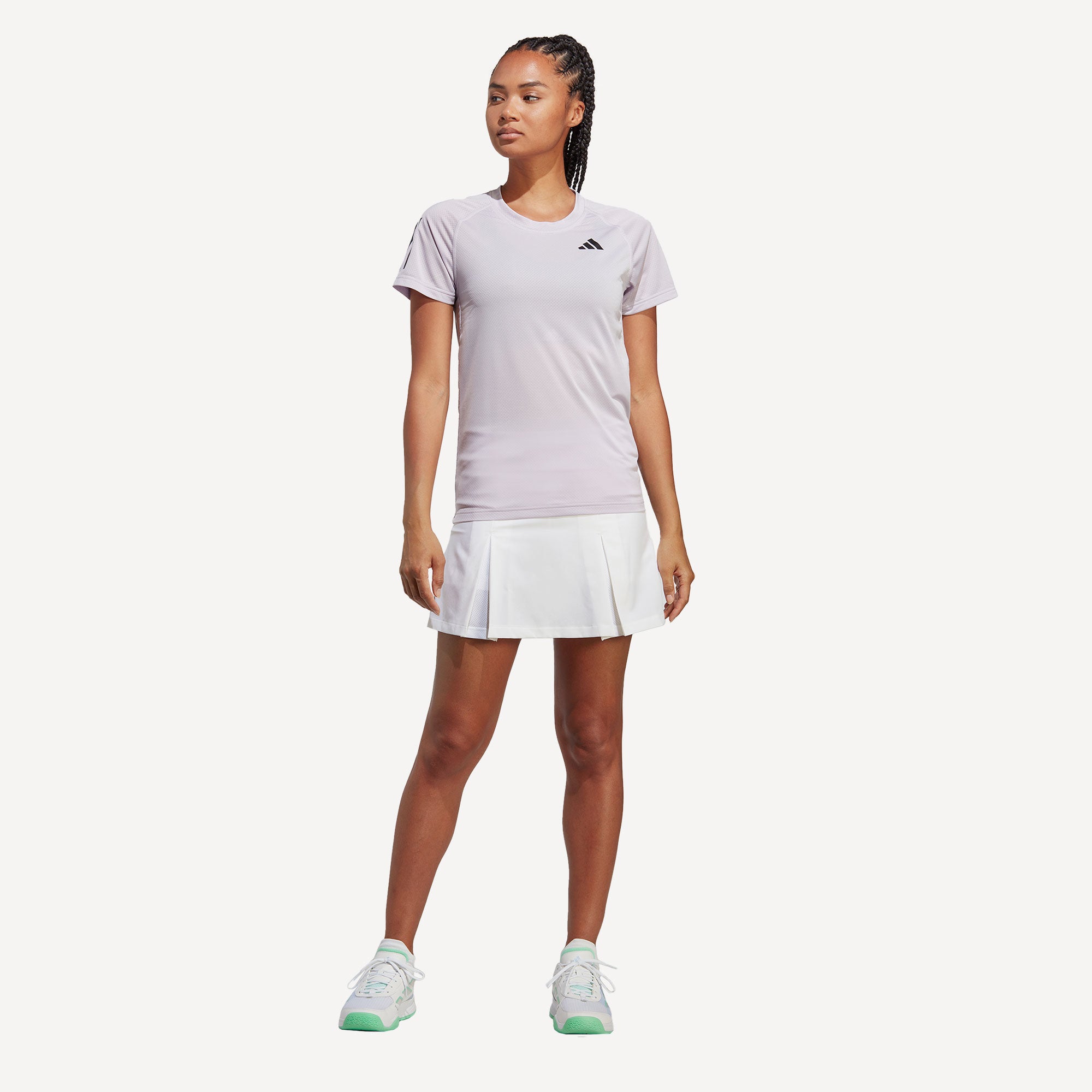 adidas Club Women's Tennis Shirt Purple (4)
