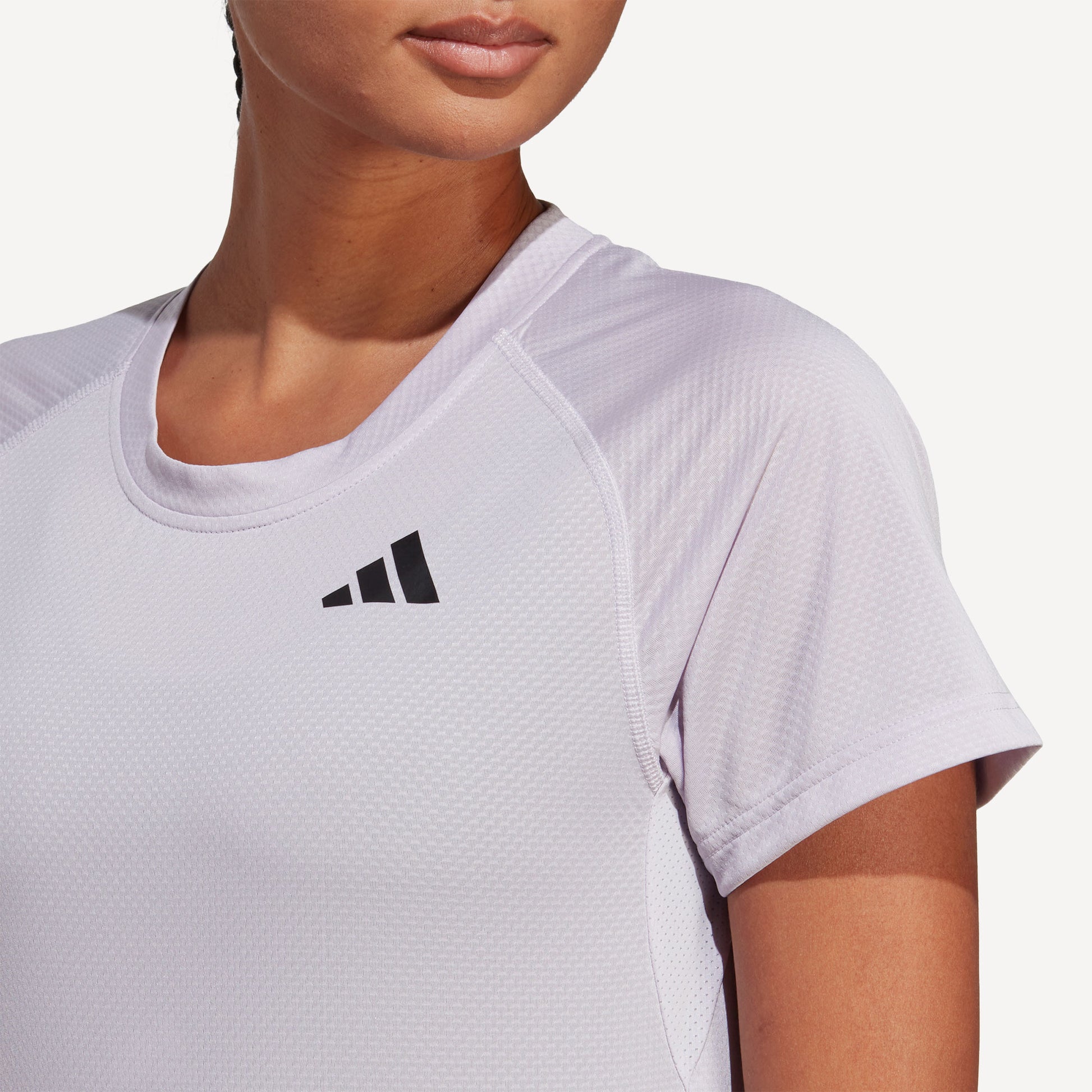 adidas Club Women's Tennis Shirt Purple (5)