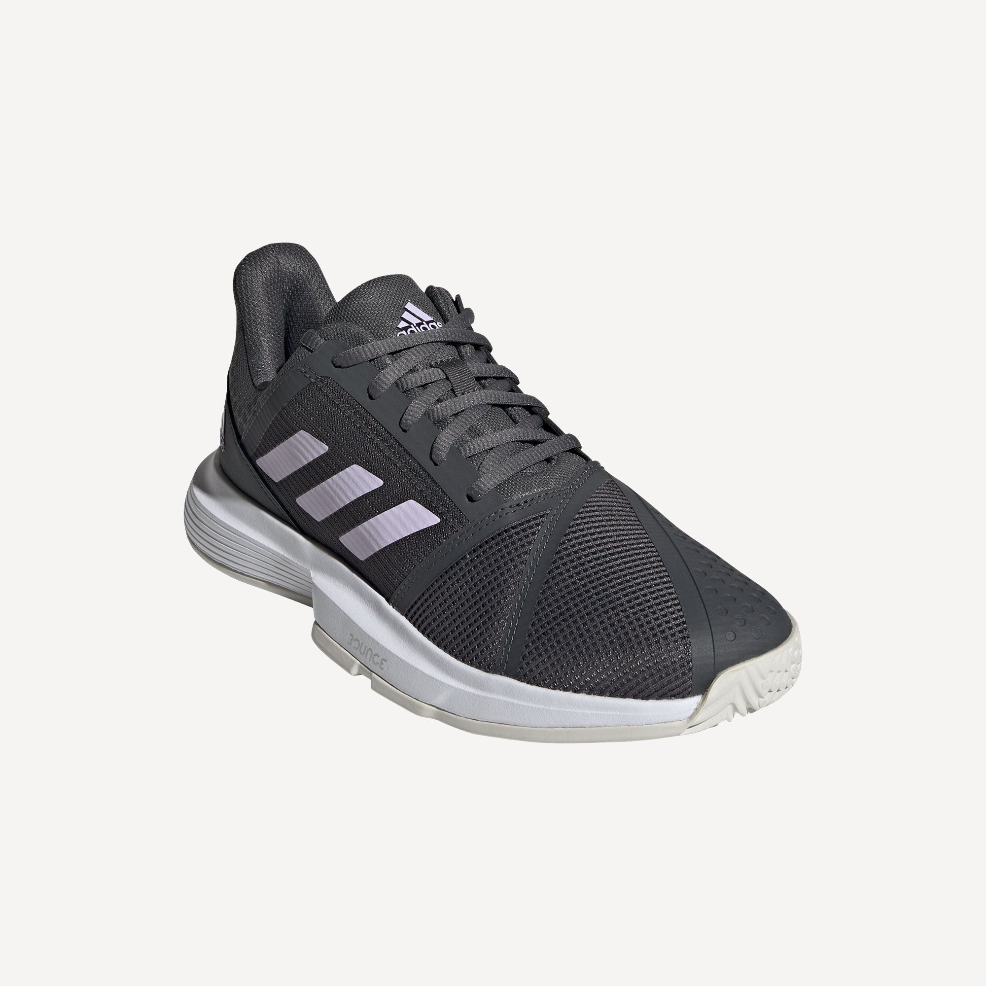adidas Court Jam Bounce Women's Hard Court Tennis Shoes Grey (4)