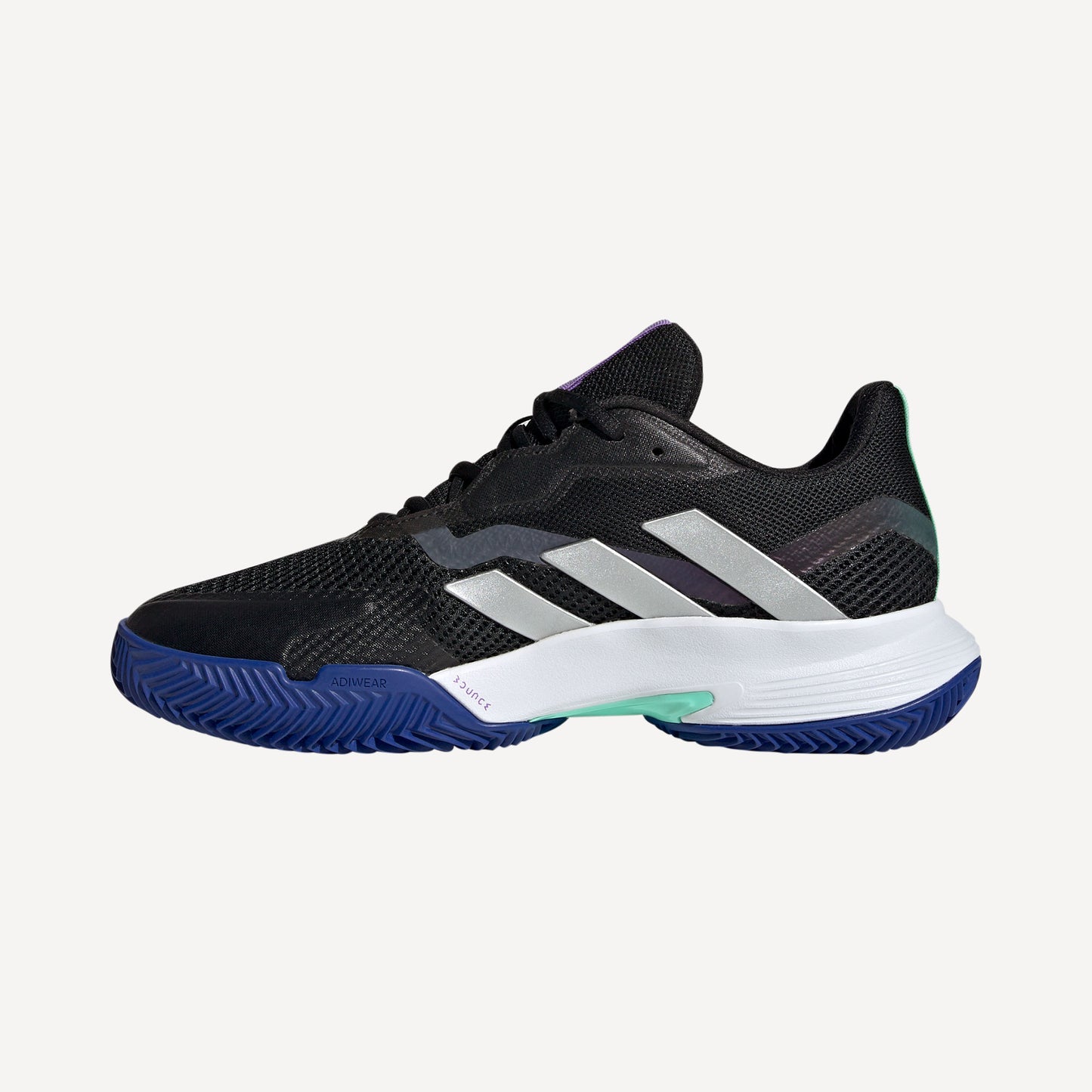 adidas CourtJam Control Women's Clay Court Tennis Shoes Black (3)