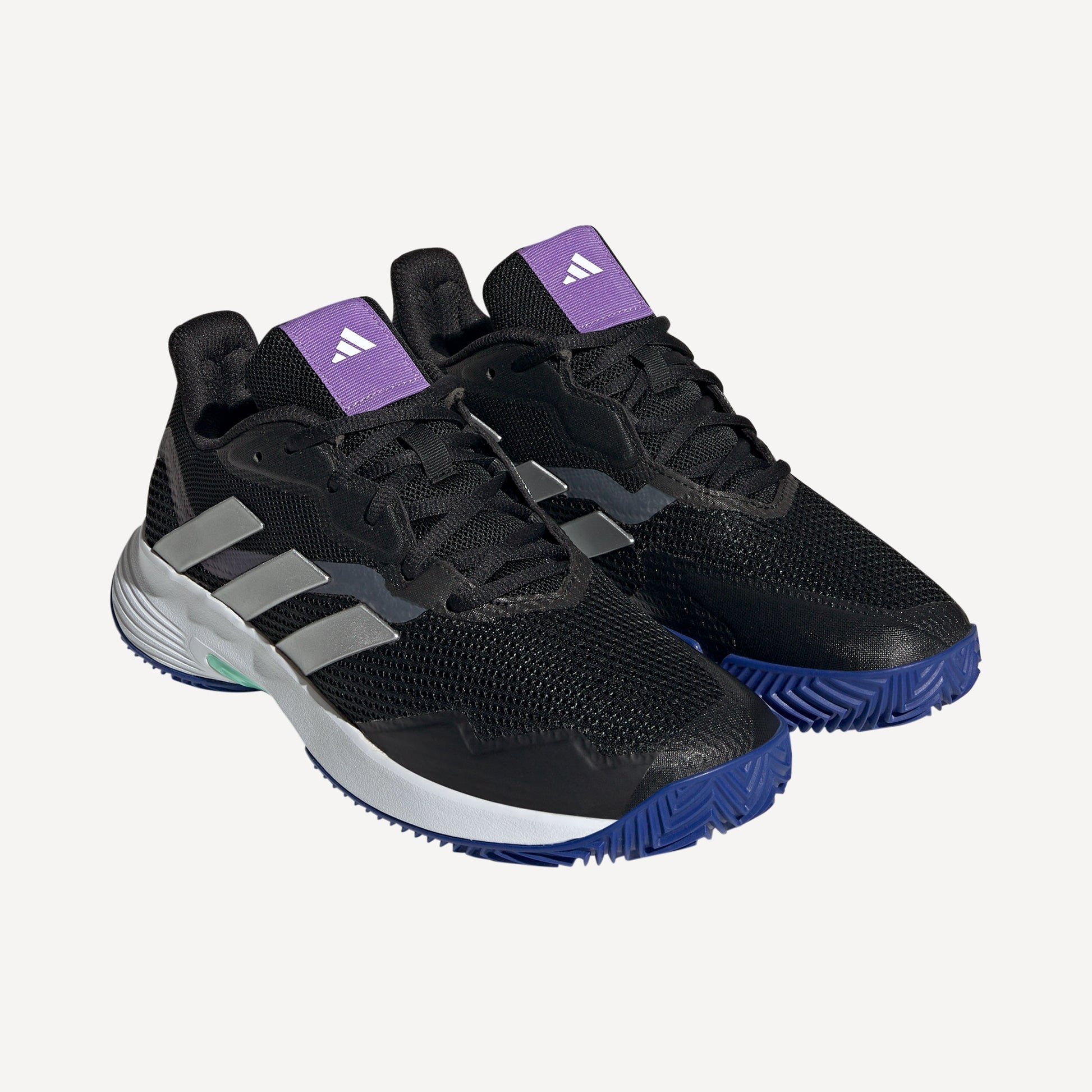 adidas CourtJam Control Women's Clay Court Tennis Shoes Black (5)