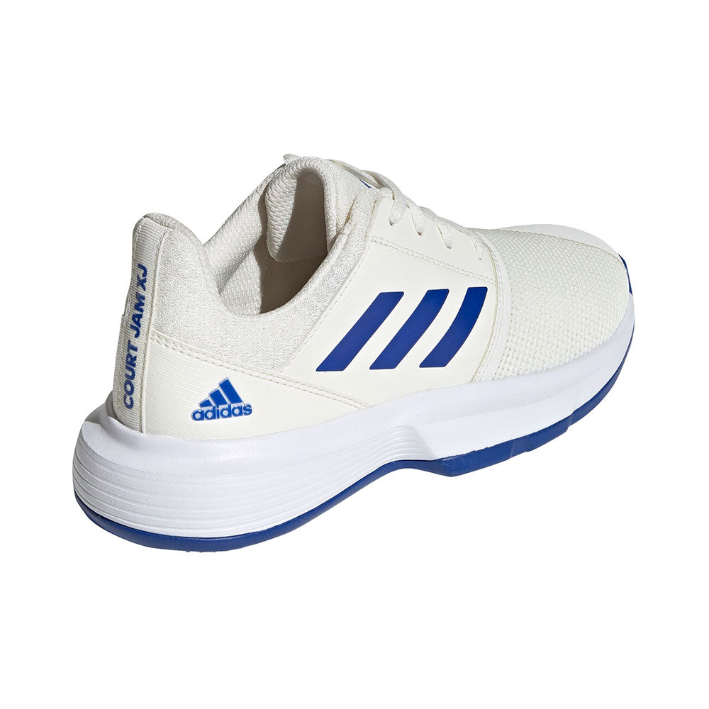 adidas CourtJam Kids' Tennis Shoes White (5)