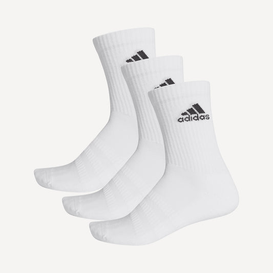 adidas Cushion Crew Socks (3 Pairs) White (1)