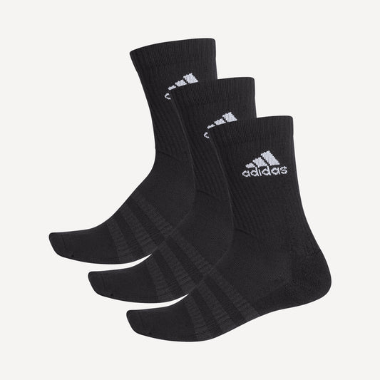 adidas Cushion Crew Socks (3 Pairs) Black (1)