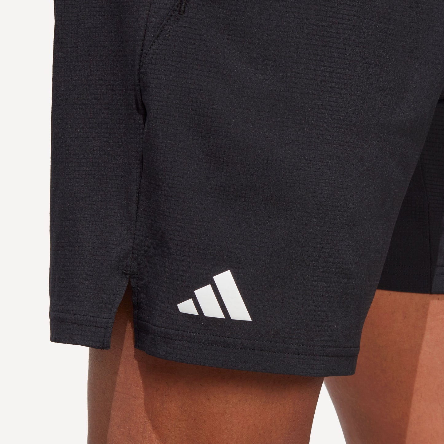 adidas Ergo Men's 7-Inch Tennis Shorts Black (6)