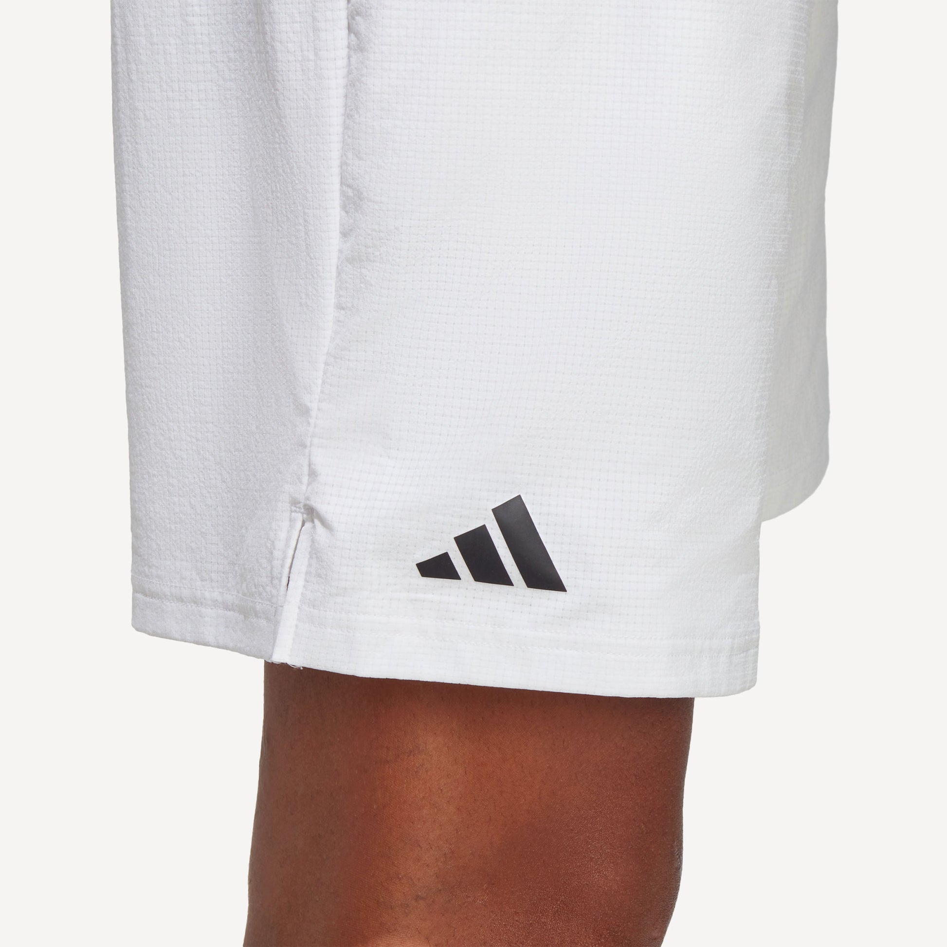 adidas Ergo Men's 7-Inch Tennis Shorts White (6)