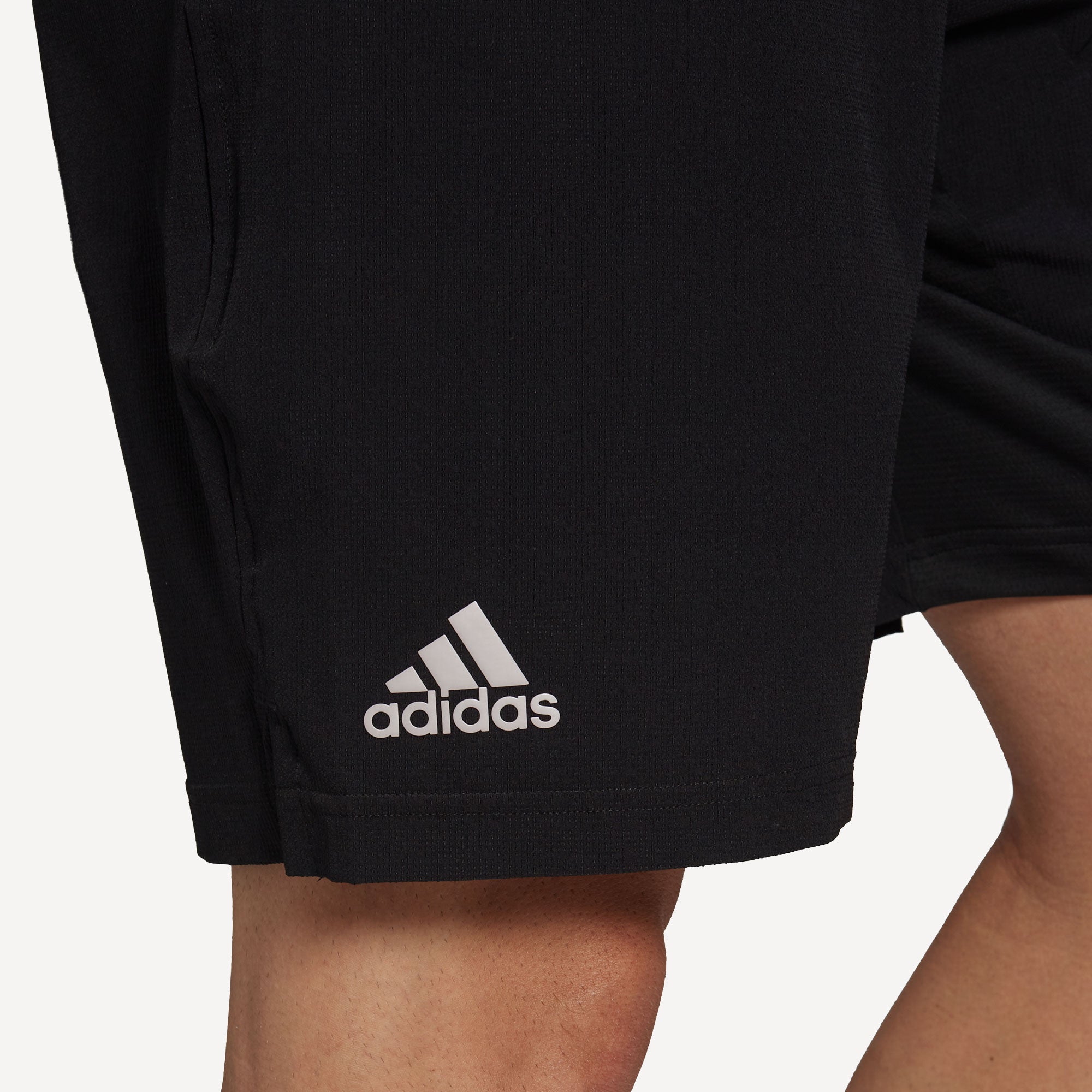 adidas Ergo Men's 9-Inch Tennis Shorts Black (4)