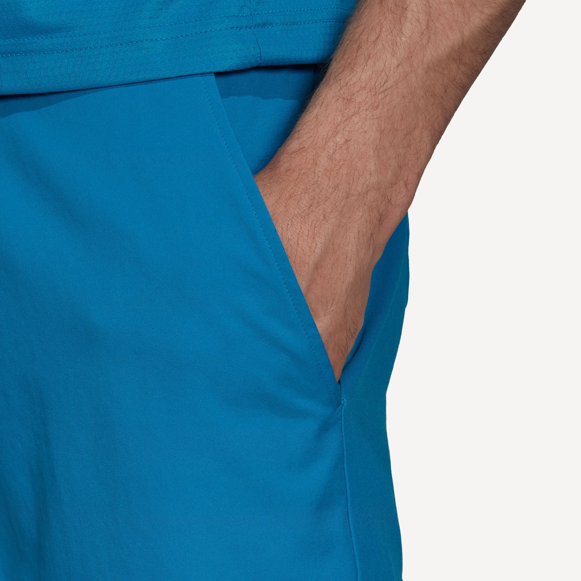 adidas Ergo Primeblue Men's 7-Inch Tennis Shorts Blue (5)