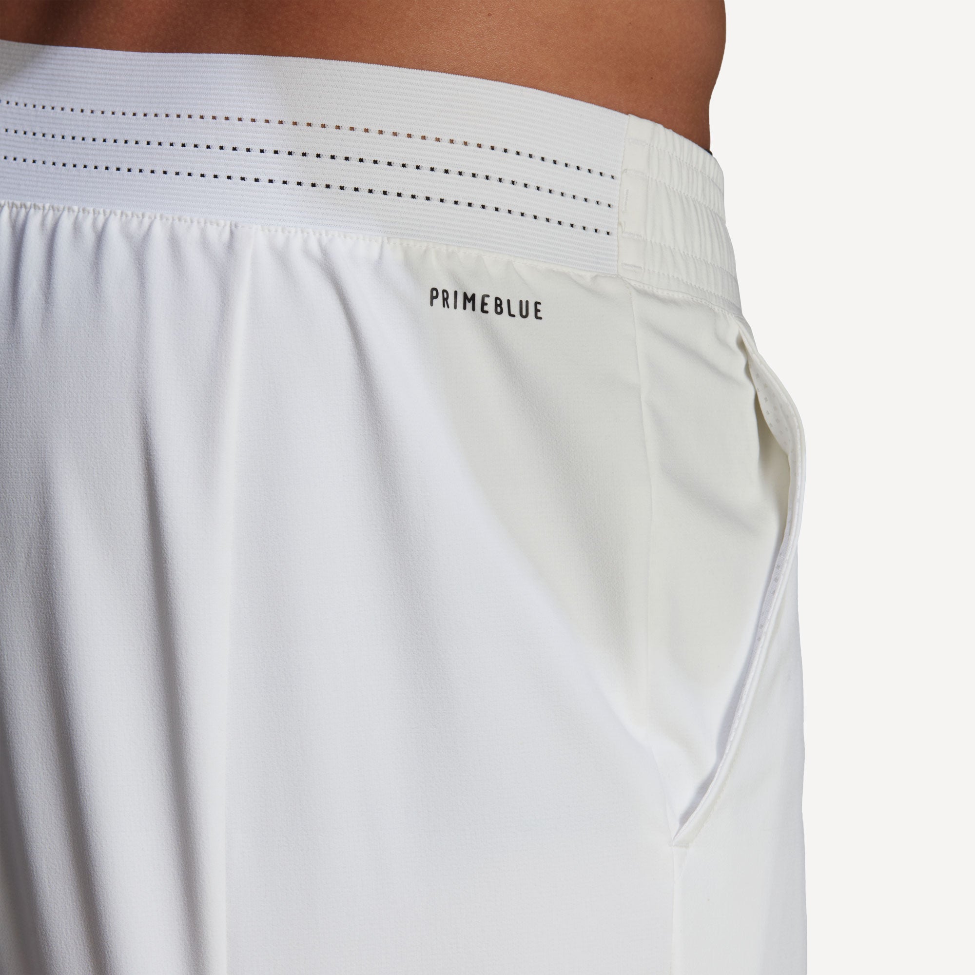 adidas Ergo Primeblue Men's 9-Inch Tennis Shorts White (4)