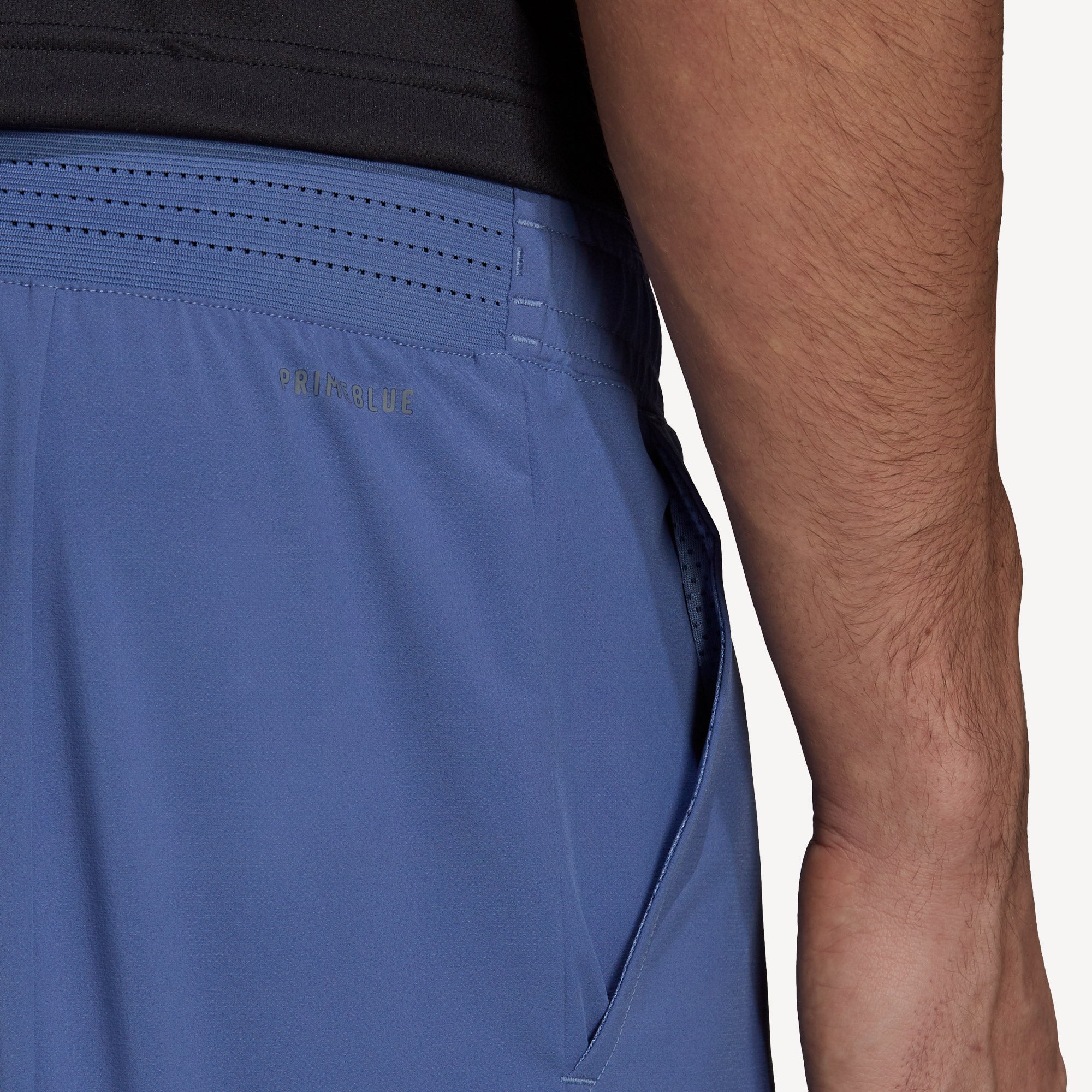 adidas Ergo Primeblue Men's 9-Inch Tennis Shorts Blue (4)