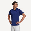 adidas Freelift Men's Tennis Polo Blue (1)