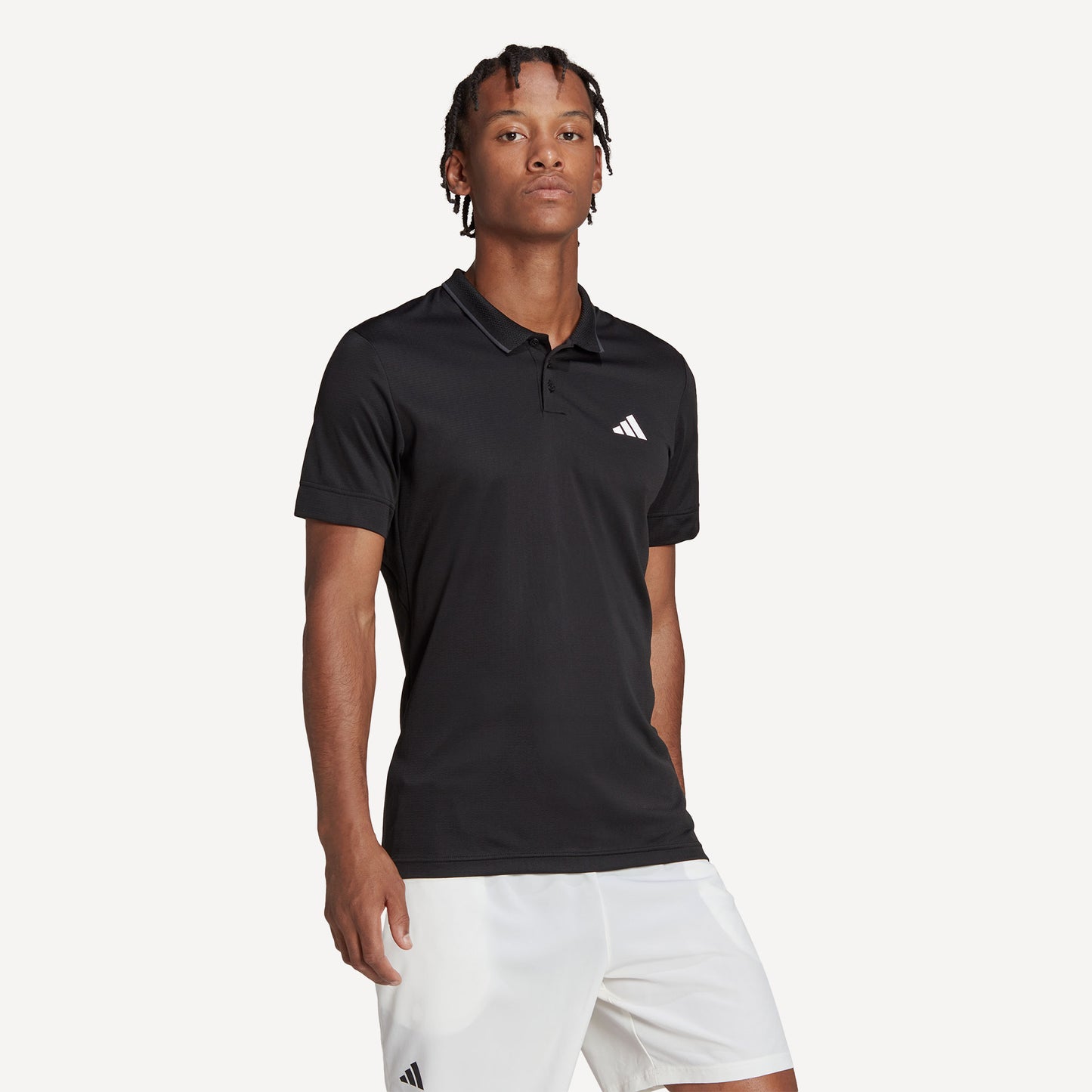 adidas FreeLift Men's Tennis Polo Black (3)