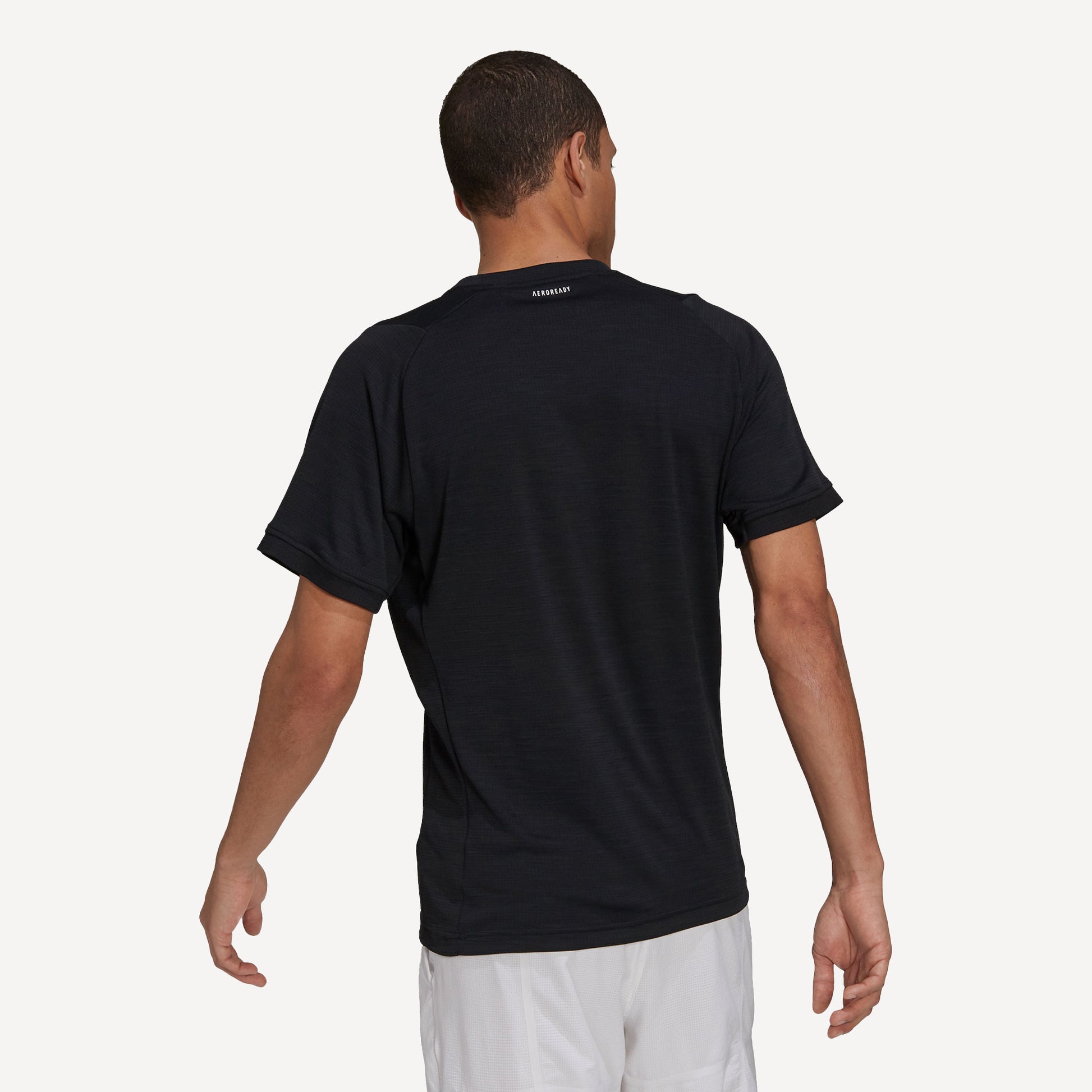 adidas Freelift Men's Tennis Shirt Black (2)
