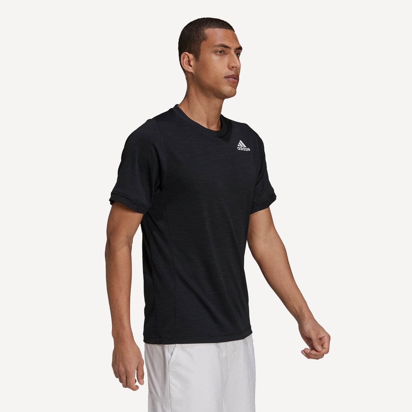 adidas Freelift Men's Tennis Shirt Black (3)