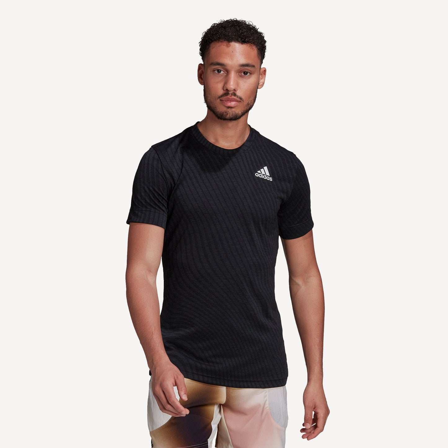 adidas Freelift Men's Tennis Shirt Black (1)
