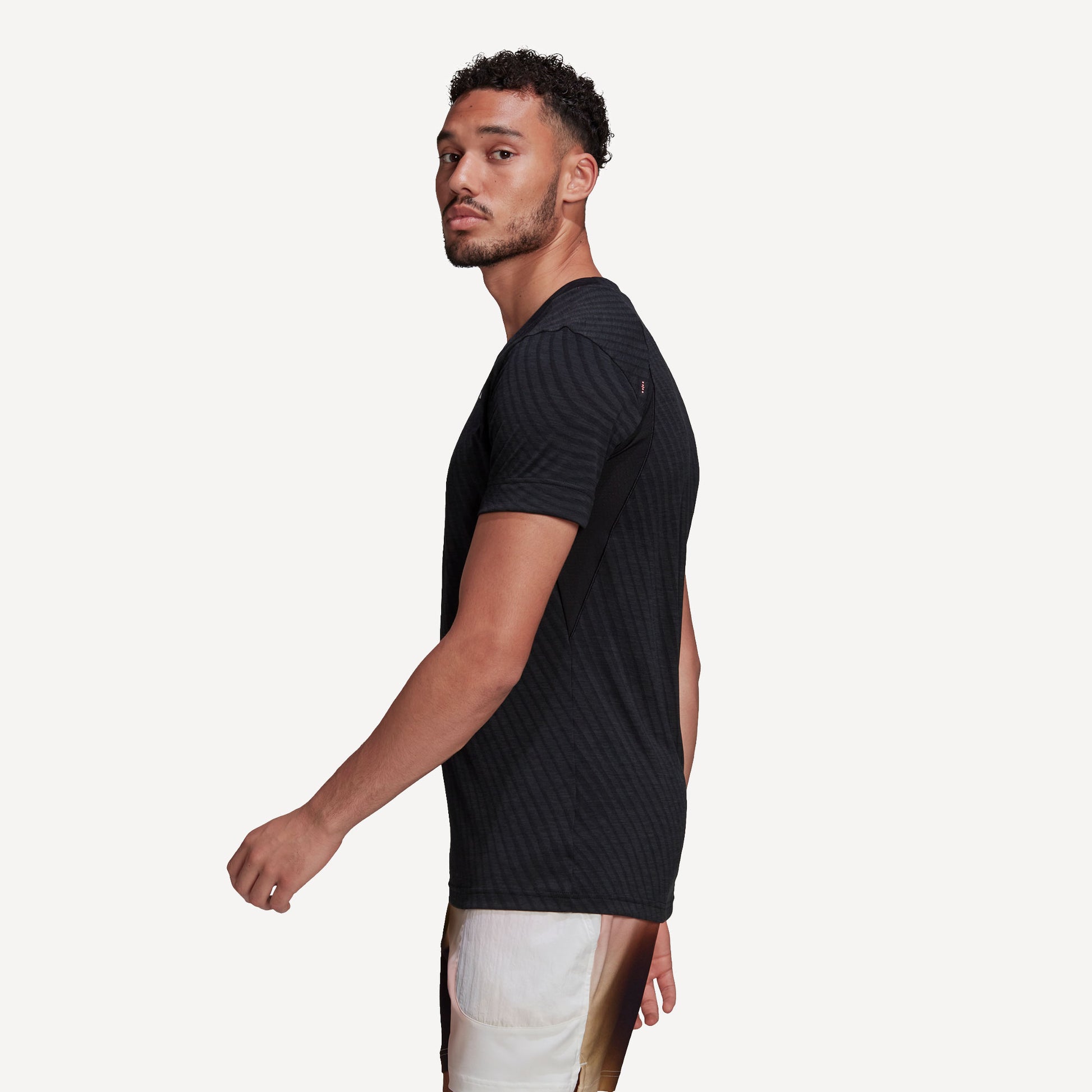 adidas Freelift Men's Tennis Shirt Black (4)