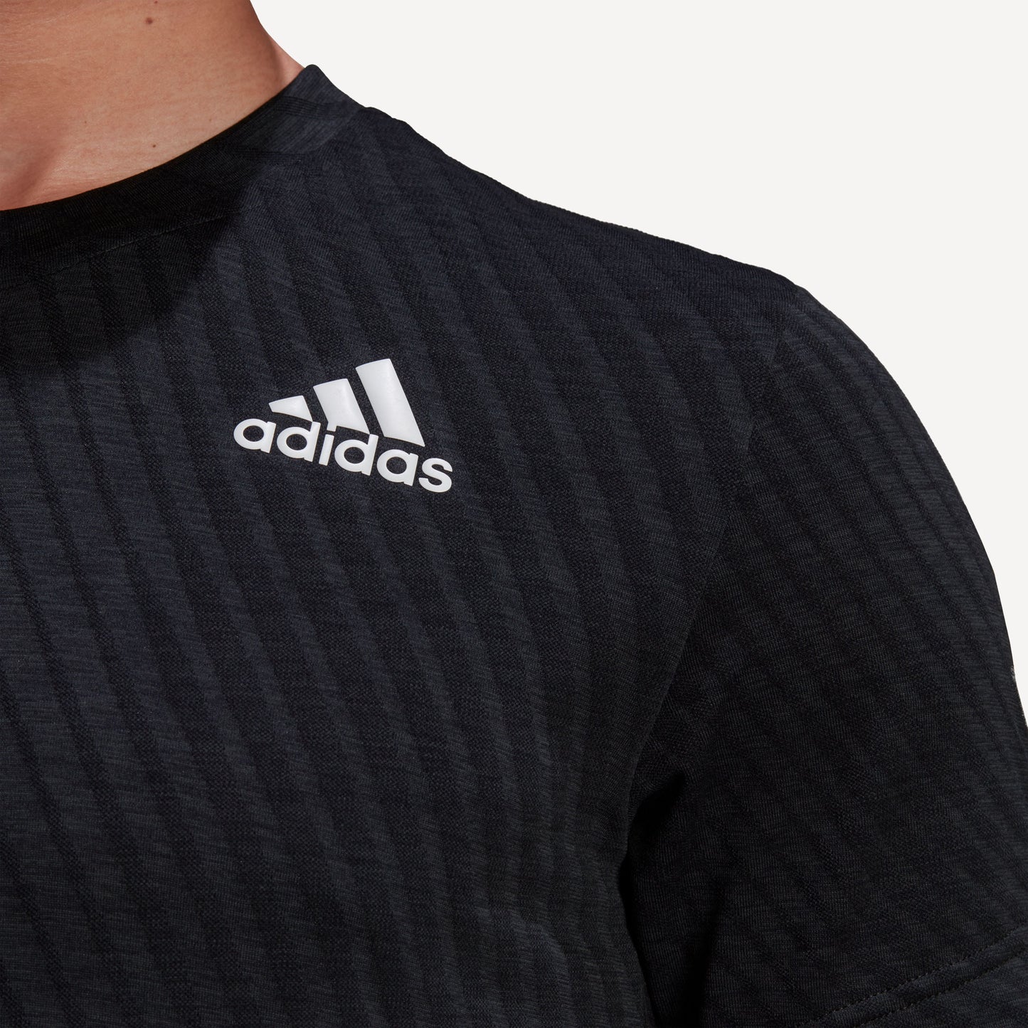 adidas Freelift Men's Tennis Shirt Black (5)