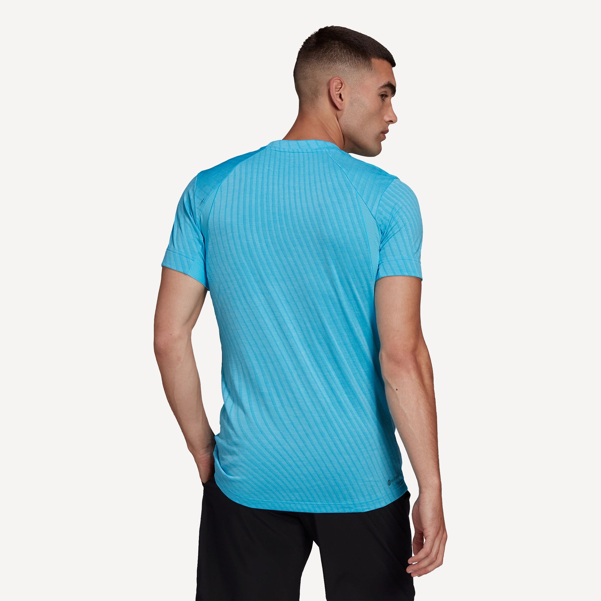 adidas Freelift Men's Tennis Shirt Blue (2)