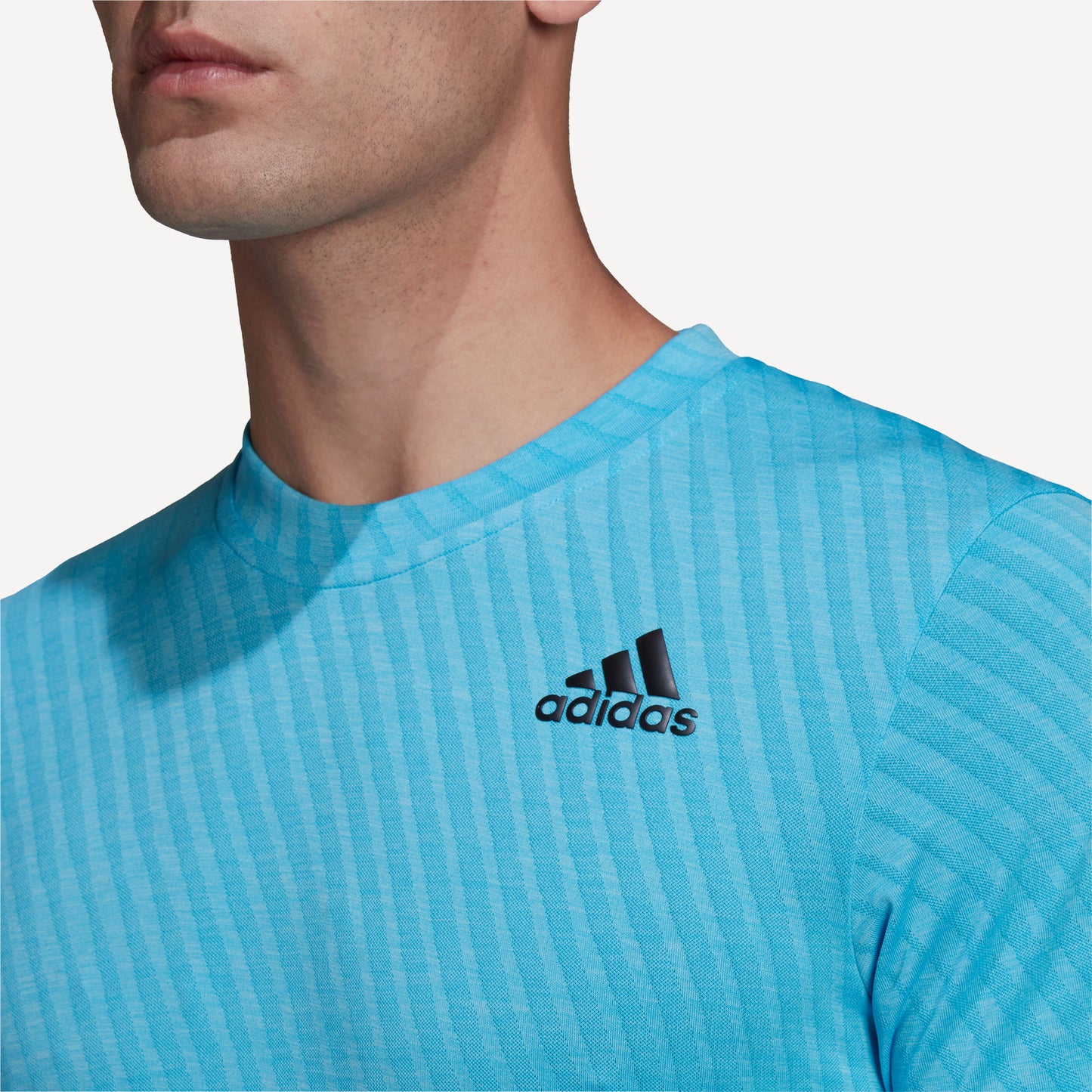 adidas Freelift Men's Tennis Shirt Blue (7)