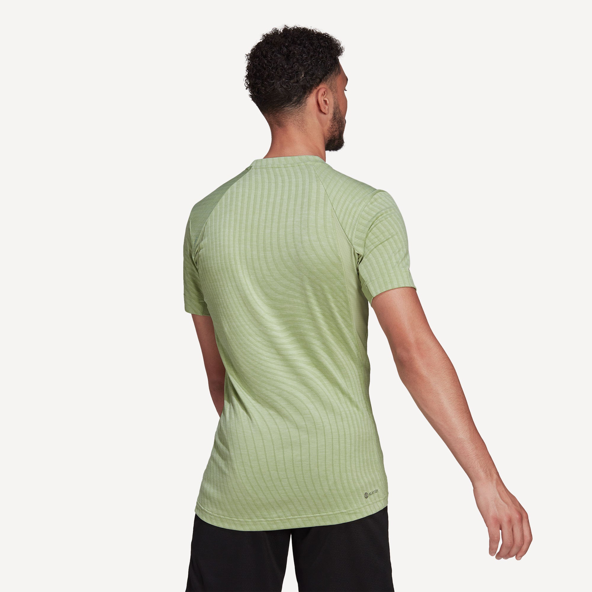 adidas Freelift Men's Tennis Shirt Green (2)