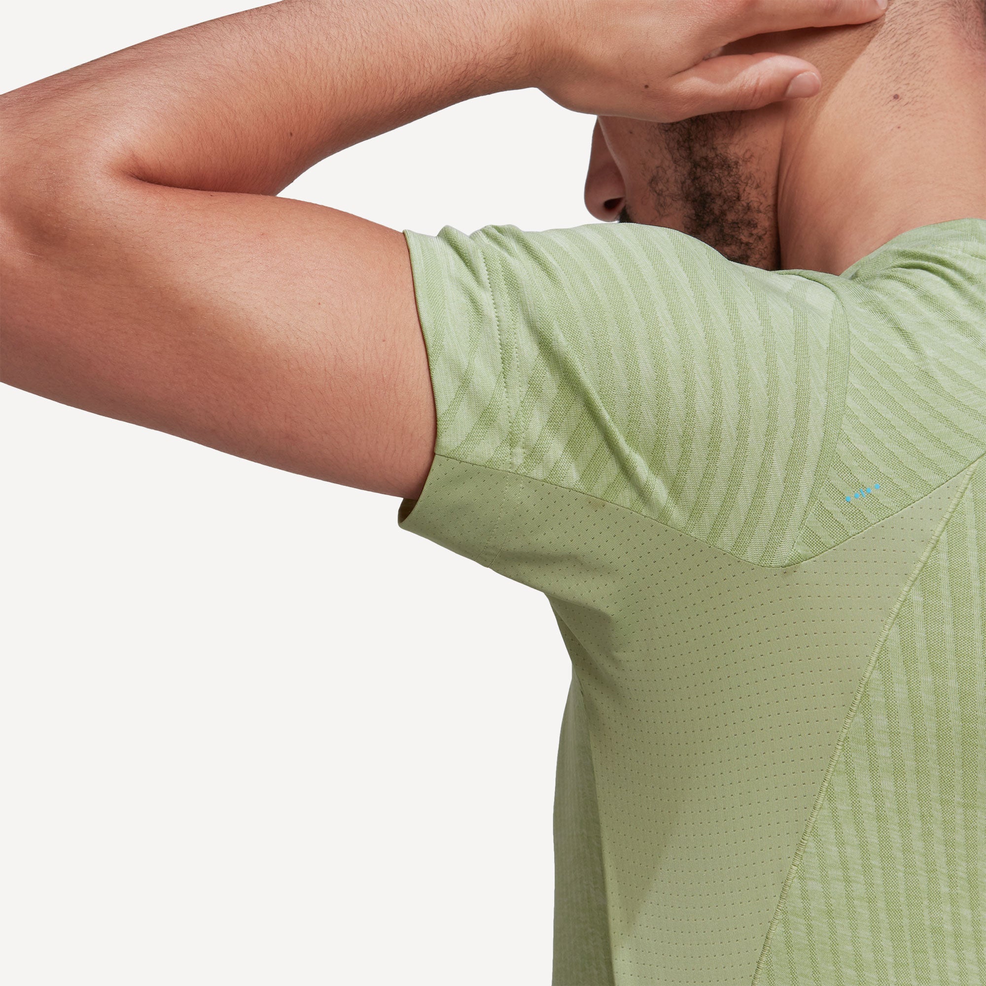 adidas Freelift Men's Tennis Shirt Green (4)