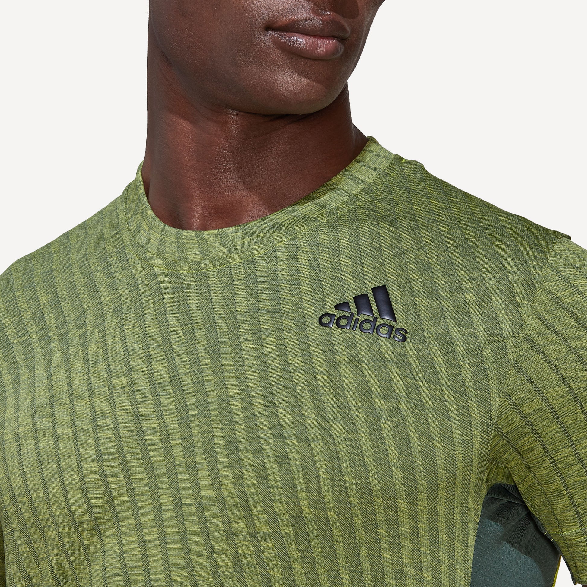 adidas Freelift Men's Tennis Shirt Green (4)