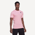 adidas Freelift Men's Tennis Shirt Pink (1)