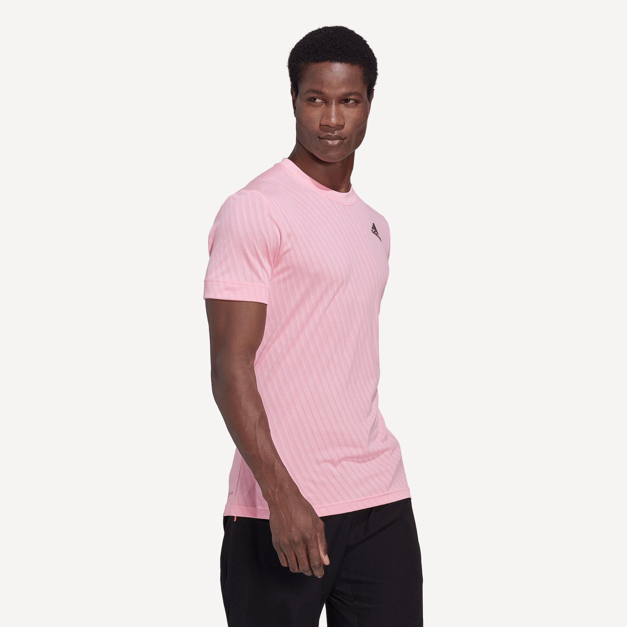 adidas Freelift Men's Tennis Shirt Pink (3)