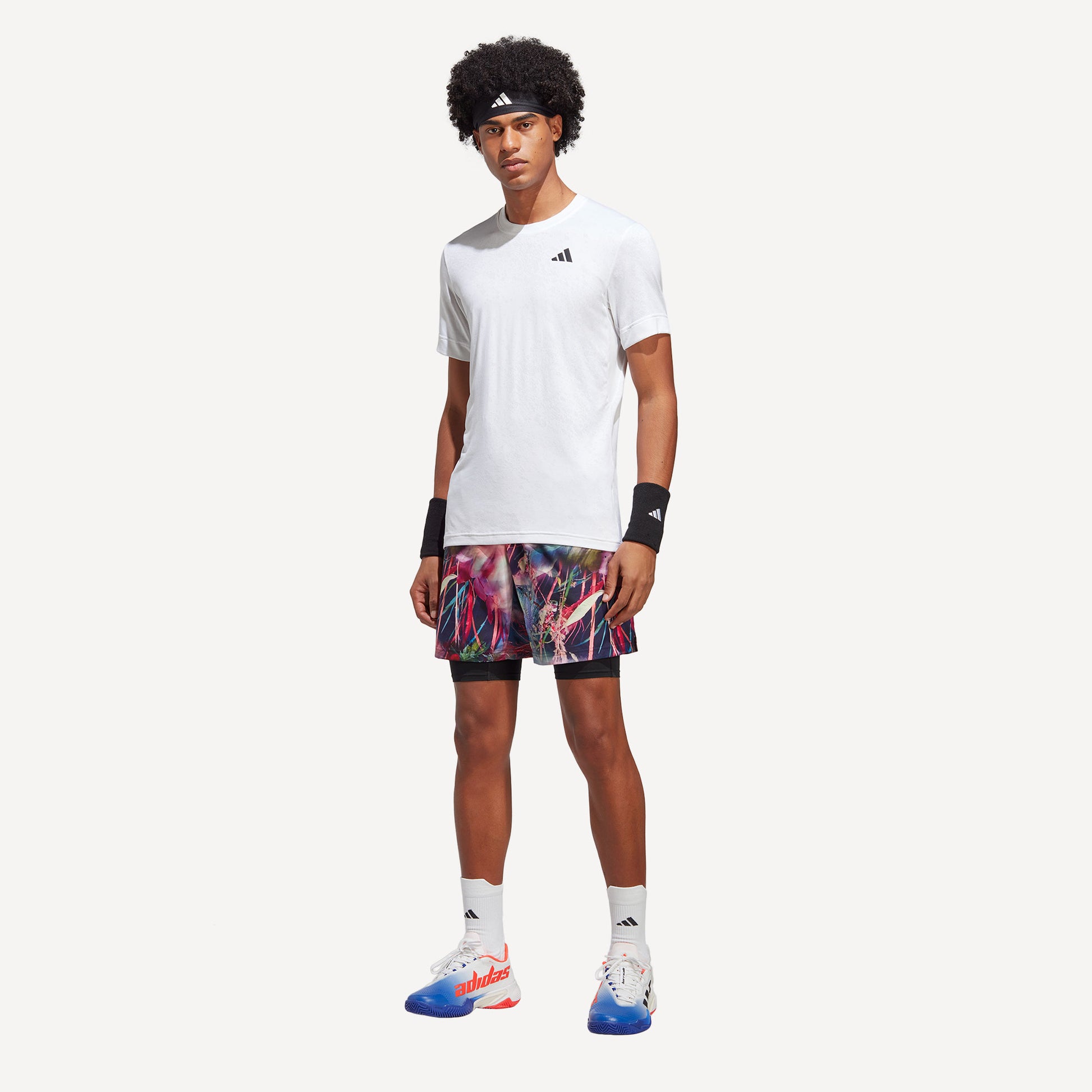 adidas FreeLift Men's Tennis Shirt White (5)
