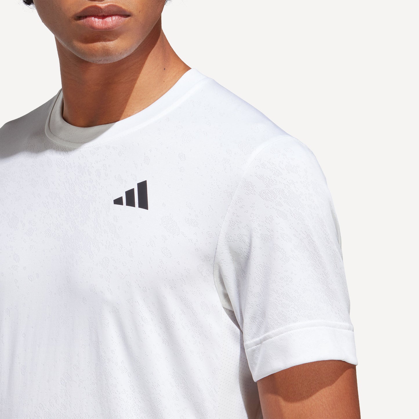 adidas FreeLift Men's Tennis Shirt White (6)