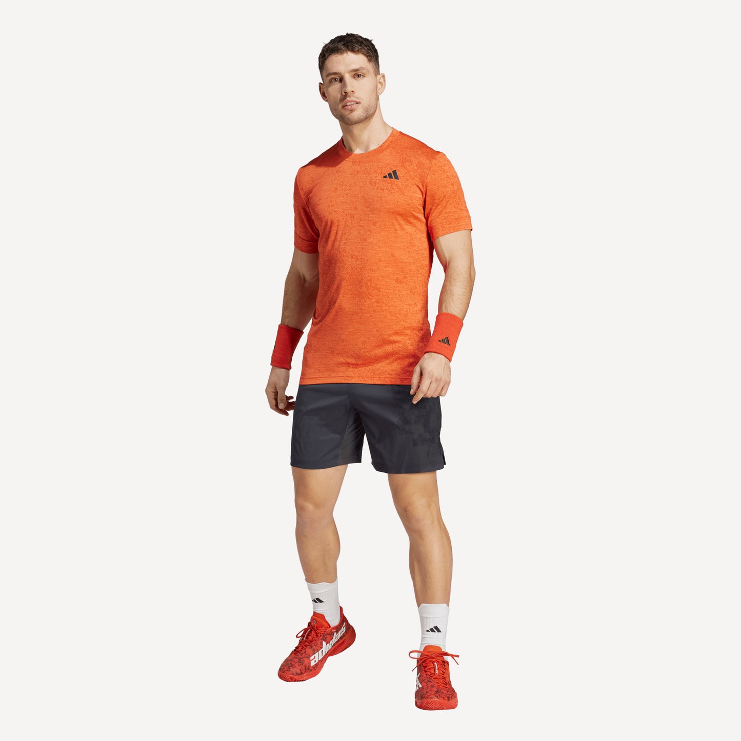 adidas Freelift Men's Tennis Shirt Red (5)