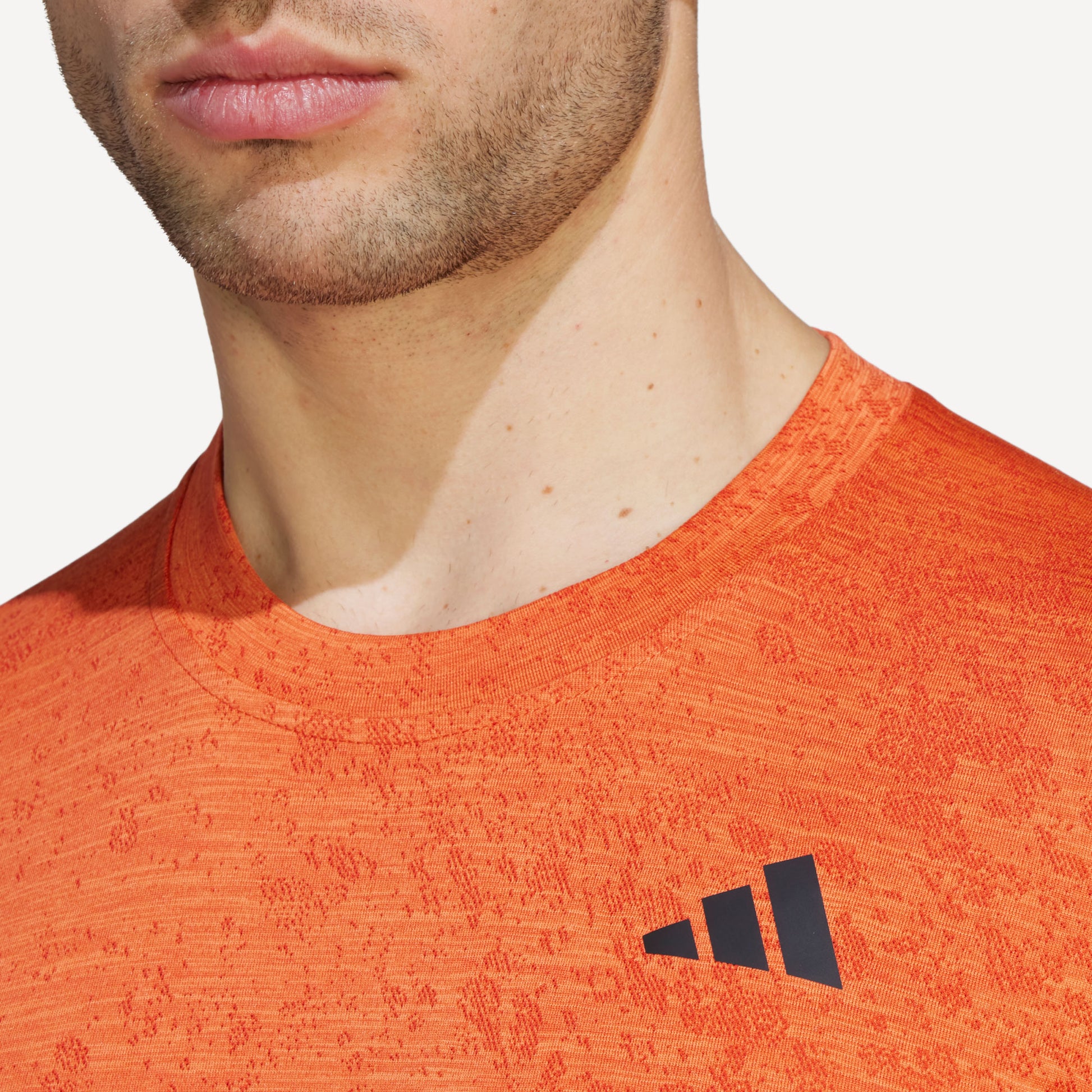 adidas Freelift Men's Tennis Shirt Red (6)